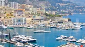 Aerial view of Monaco